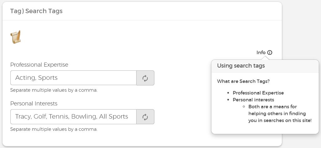 Search Tags